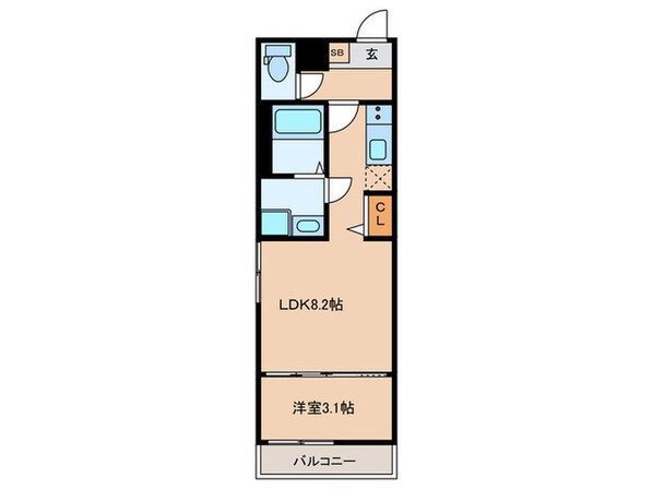 仮)ＭＯＶＥ中村公園ＥＡＳＴの物件間取画像